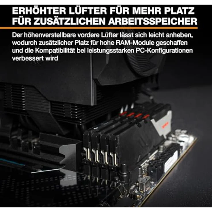 be quiet! Dark Rock Pro 6, Luftkühler mit extremer CPU-Kühlleistung, semi-passivem Quiet-Modus, 7 Heatpipes und 2 Silent Wings PWM-Lüftern – Bild 6