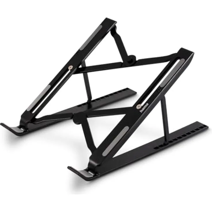 Hama Laptopständer 15.6" Ergonomisch, Faltbar mit Neigungswinkel, Stabil und rutschfest, Ideal für Büro