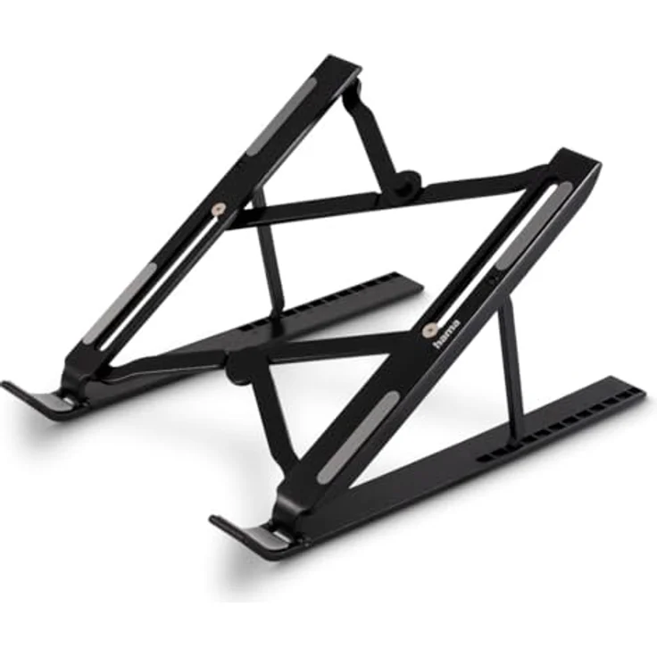 Hama Laptopständer 15.6" Ergonomisch, Faltbar mit Neigungswinkel, Stabil und rutschfest, Ideal für Büro – Bild 1
