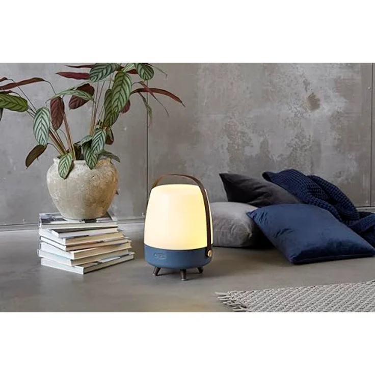 Kooduu - Lite-up Play JBL Lautsprecherlampe - Tragbar und Kabellos - Bluetooth-Verbindung und hochwertiger Klang, Ozean - Blau – Bild 2