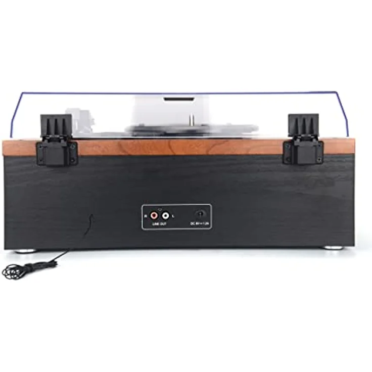 Aiwa Turntable Aiwa GRAMOPHONE WITH BT, Plattenspieler, Braun – Bild 3