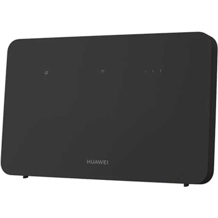 Huawei B636-336 LTE-Router, Mobiler 4G-Router mit Nano-SIM-Steckplatz, schwarz – Bild 1
