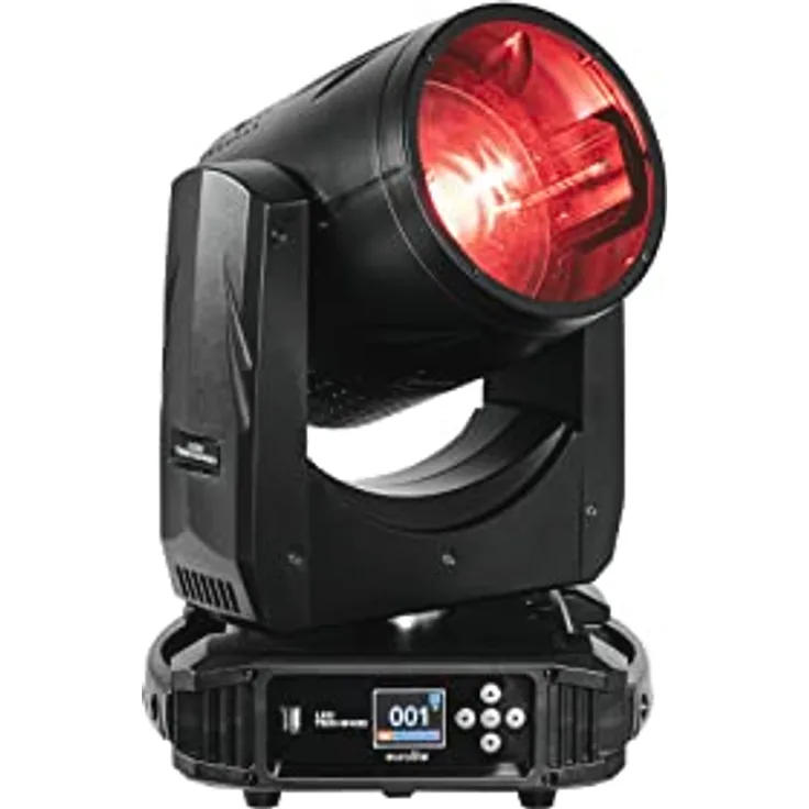 Eurolite LED TMH-W400 Moving-Head Wash Zoom, 400 W Scheinwerfer mit motorisiertem Zoom, RGBW Farbmischung, DMX-Steuerung und flickerfreier Projektion