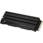 Corsair MP600 Elite 1TB M.2 PCIe Gen4 x4 NVMe SSD Mit Integriertem Kühlkörper - M.2 2280 - Bis zu 7.000MB/sec Sequential Read - High-Density 3D TLC NAND - Schwarz
