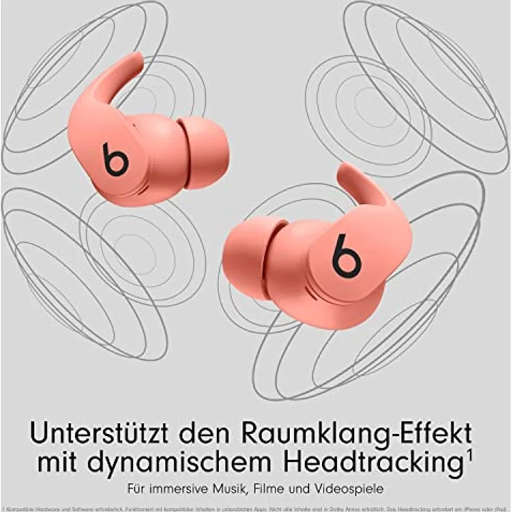 Beats Fit Pro – Komplett kabellose In-Ear Kopfhörer – Aktives Noise-Cancelling, Kompatibel mit Apple & Android, erstklassige Bluetooth®-Technologie, integriertes Mikrofon – Korallenpink – Bild 3