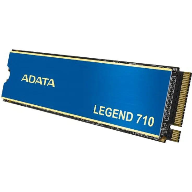 Adata Legend 710 (1000 GB, M.2 2280), SSD - PCIe Gen3 x4, NVMe 1.4, bis zu 2.400/1.800MB/s, M.2-2280-Spezifikation - Adata