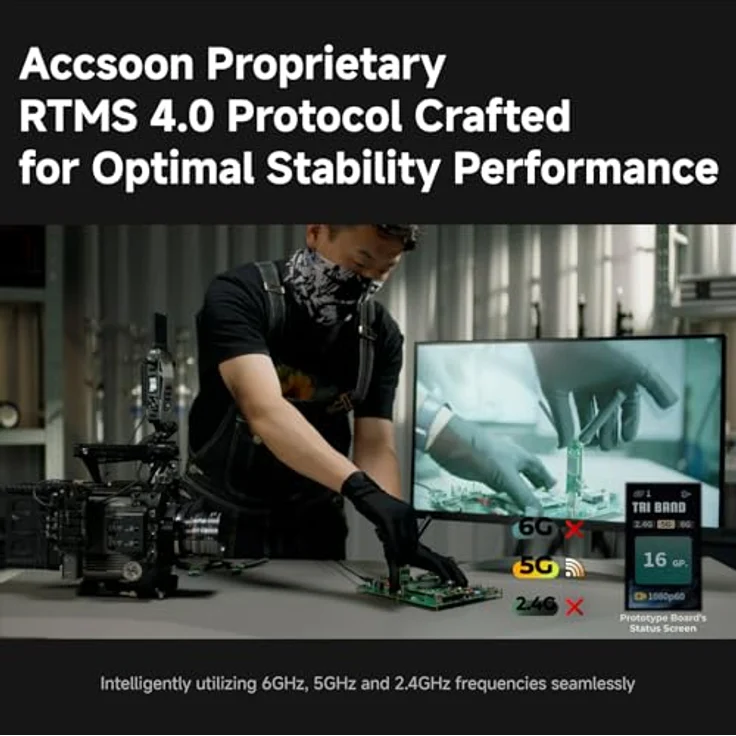 Accsoon Master 4K-TX, drahtloser Video-Transmitter mit 4K Übertragung und niedriger Latenz – Bild 6