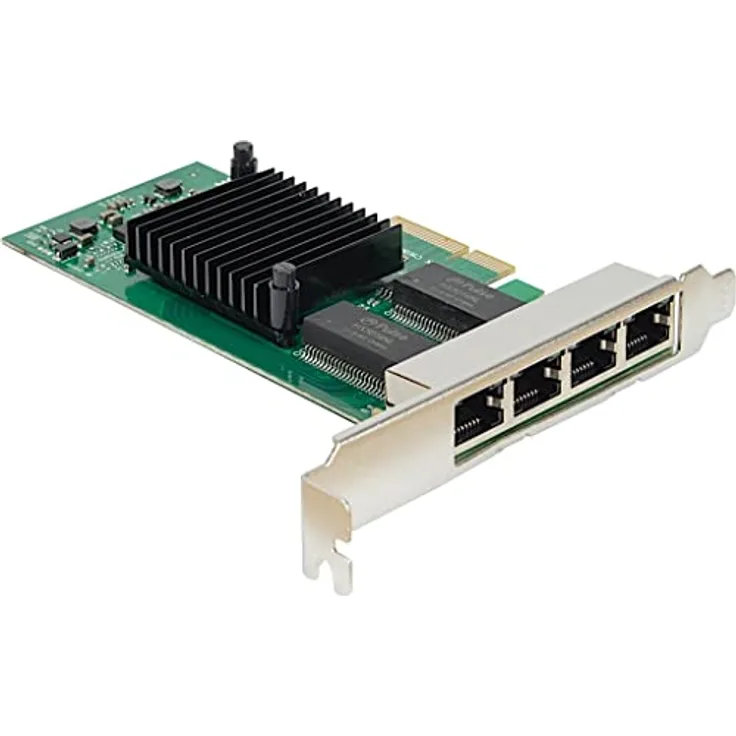 Inter-Tech Gigabit PCIe Adapter Argus ST-7238 x4 v2.0 Quad, Quadport-Netzwerkadapter