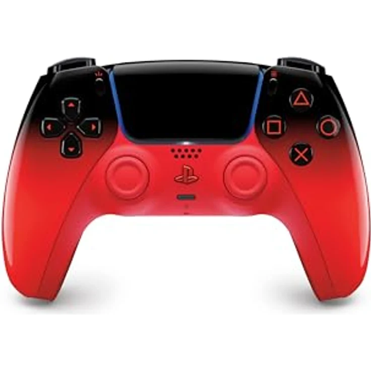 Sony DualSense, Gamepad für PlayStation 5, Rot, Analog/Digital, Kabellos mit Bluetooth/USB, D-Pad, Menü-Taste, Mikrofon-Stummschaltung – Bild 2