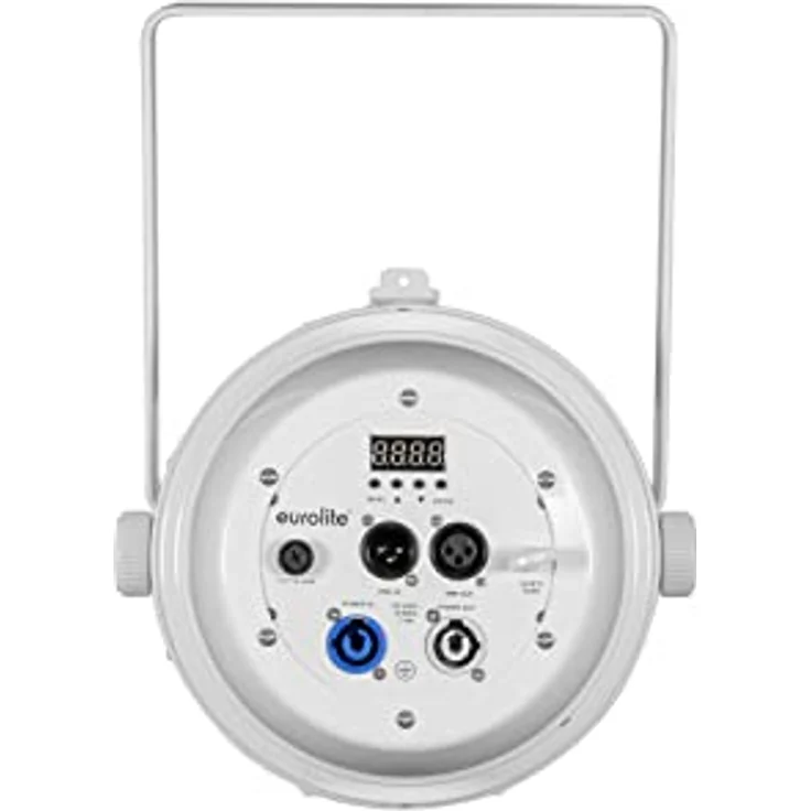 Eurolite LED PAR-64 COB 3000K 100W Zoom ws, Scheinwerfer mit 100 W COB LED, manuellem Zoom 11-48°, fünf Dimmkurven und Strobe-Effekt – Bild 3