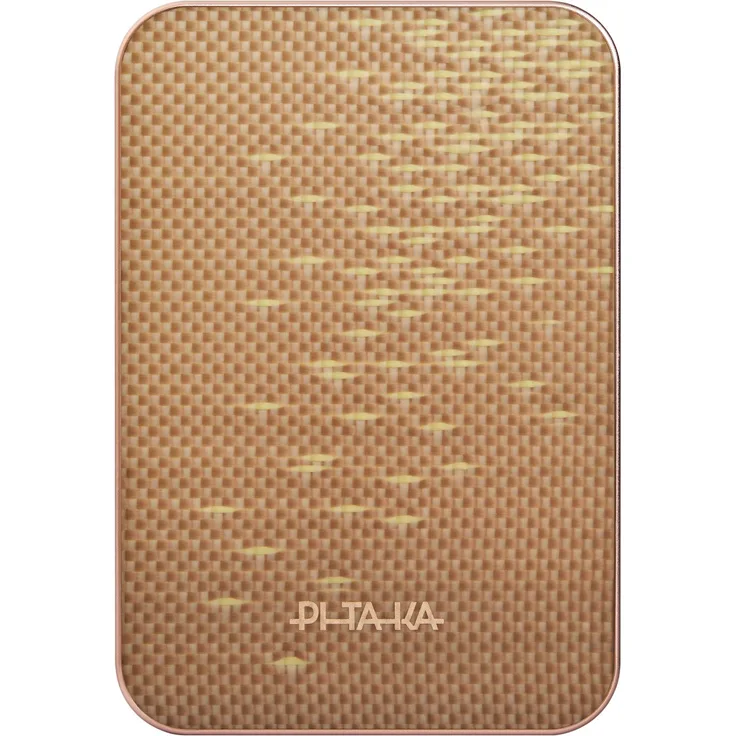 Pitaka PBQ2504, 10000 mAh Powerbank mit Quick Charge 2.0 und kabellosem Laden, Gold