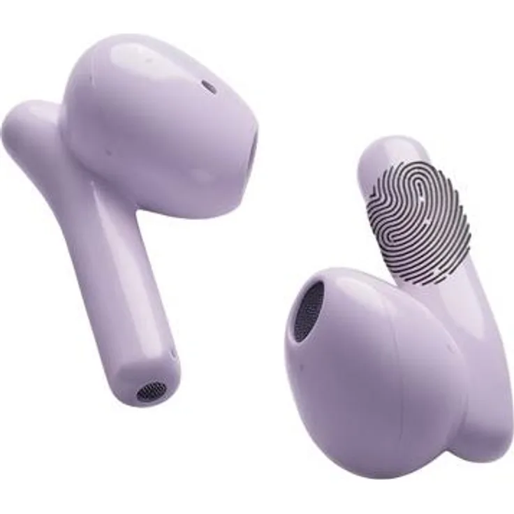 Techmade AI Kabellose Ohrhörer, Bluetooth 5.3, Noise-Cancelling, lila