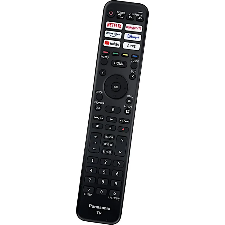 Panasonic N2QBYA000056, VOICE Remote Original Fernbedienung, kompatibel mit verschiedenen Panasonic TV-Modellen