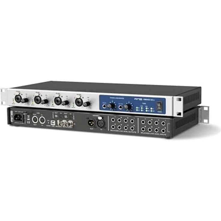 RME Fireface 802 FS, USB Audio Interface mit professioneller Verarbeitung und hochwertigen Materialien