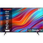 TELEFUNKEN XU55GA660S 55 Zoll Fernseher/Google Smart TV (4K Ultra HD, HDR Dolby Vision, Triple-Tuner, Bluetooth, Dolby Atmos) HD+ 6 Monate inkl.