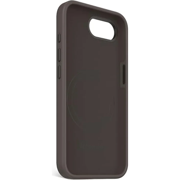Decoded Silikon Hülle für iPhone 16e, Premium Soft-Touch, MagSafe-kompatibel, antibakterielle Beschichtung, anthrazit – Bild 3