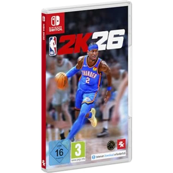 2K NBA 2K26, Nintendo Switch Spiel mit verbessertem Gameplay und Multiplayer-Modi – Bild 1