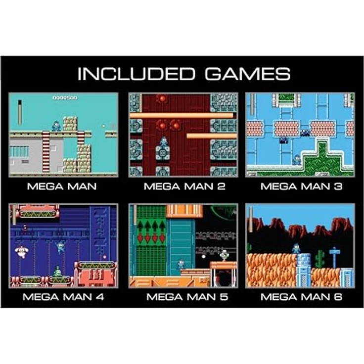 My Arcade MEGA MAN POCKET PLAYER PRO, tragbare Konsole mit Mega Man Spielen und langlebigem Akku – Bild 9