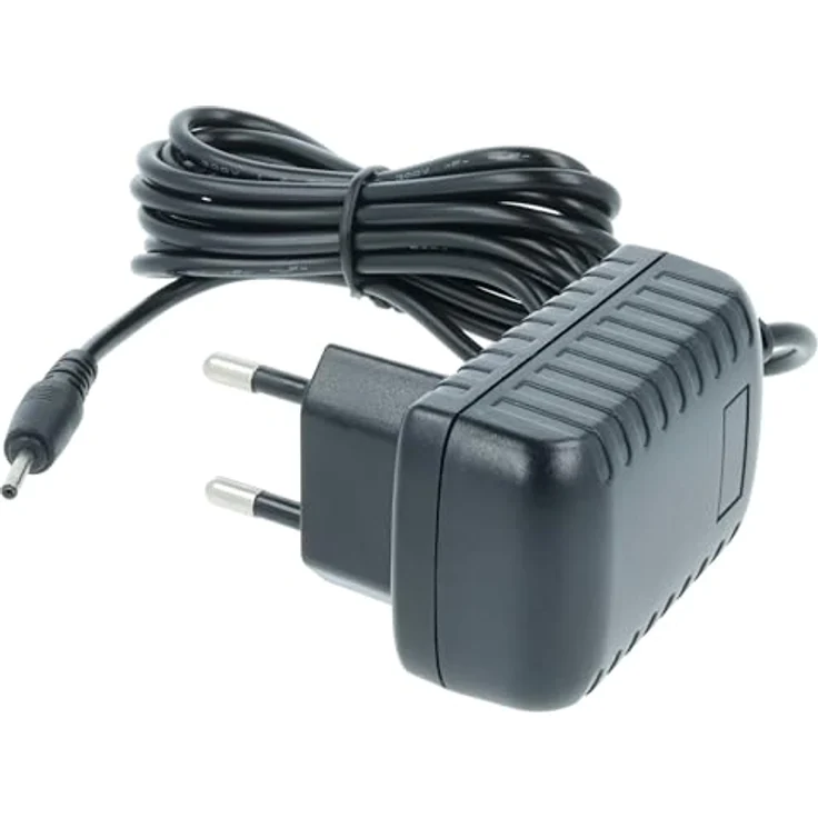 vhbw Ladegerät kompatibel mit Samsung SGH-C140, SGH-X180, SGH-C250, SGH-C160, SGH-C260, WEP-200, WEP-180, WEP-170, WEP-150, Eurostecker, schwarz, 5W Leistung – Bild 2