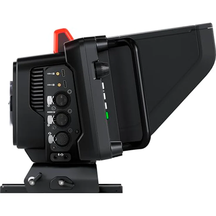 Blackmagic Studio Camera 4K Pro G2, Broadcast-Kamera mit 12G-SDI, 10G-Ethernet, 3840x2160 bis 60 fps, MFT-Bajonett – Bild 4