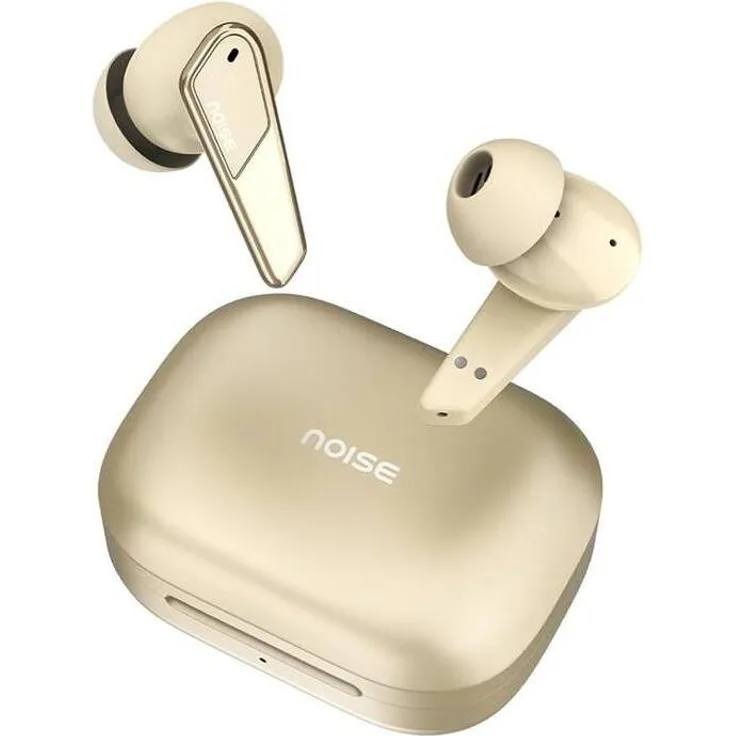 Noise Buds N1 Pro TWS Kopfhörer, ANC, bis zu 60 Stunden Akkulaufzeit, kabellos, Beige