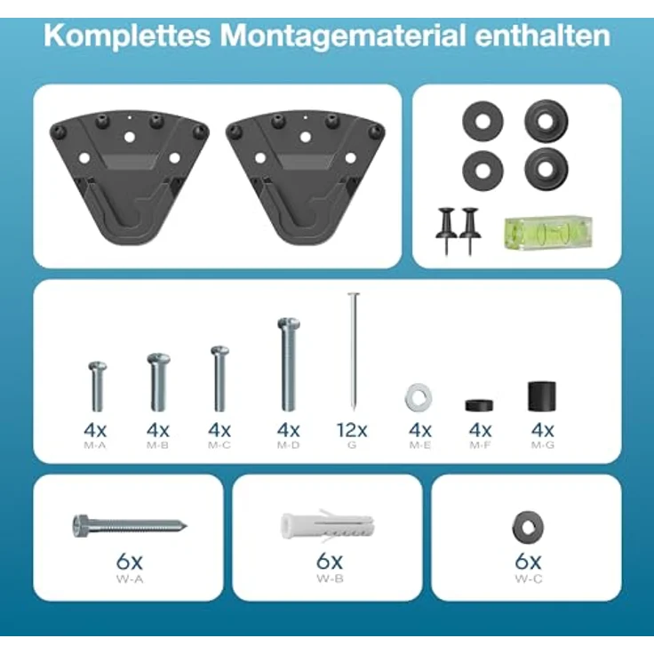 Xantron SLIMLINE-LED22 TV Wandhalterung, Ultra Slim für 32–100" Fernseher, bis 75 kg, Trockenbau geeignet – Bild 7