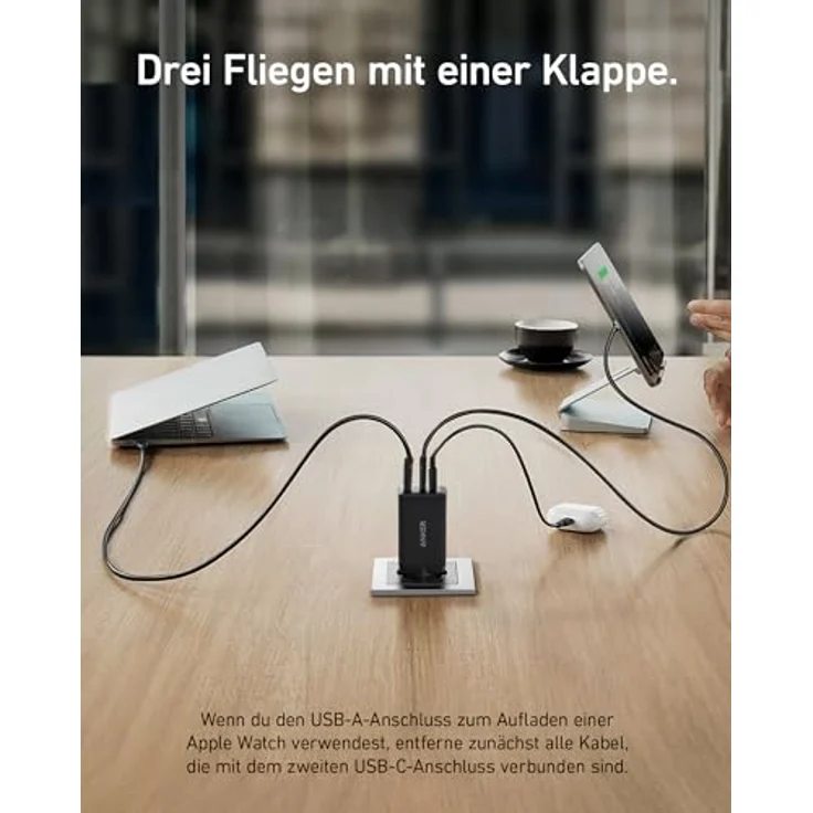 Anker 735 Charger (Nano II 65 W), schwarz (A2667311) – Bild 3