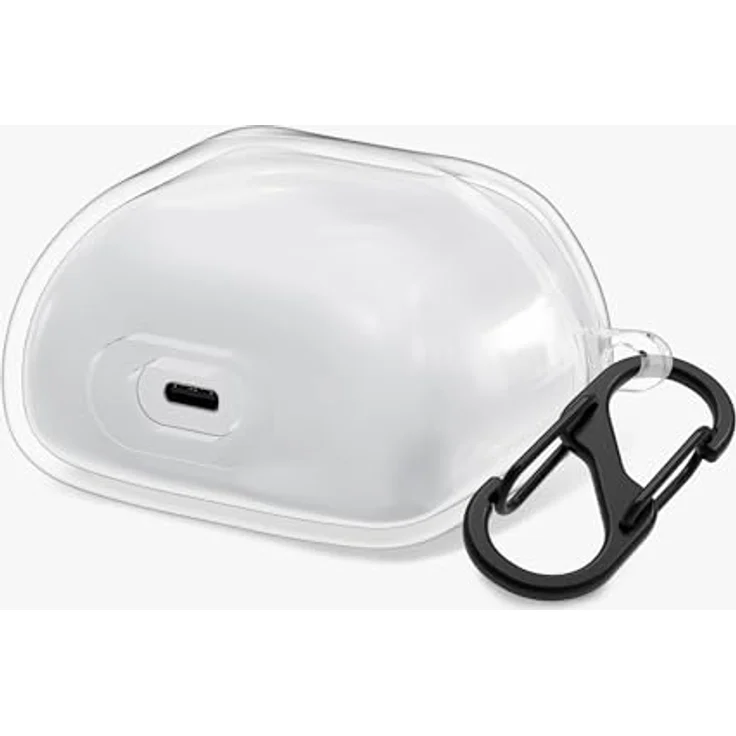 kwmobile Hülle kompatibel mit JBL Tune Flex - TPU Silikon Schutzhülle Case Cover Kopfhörer Transparent - Flexibel und elastisch, transparenter Auftritt – Bild 3