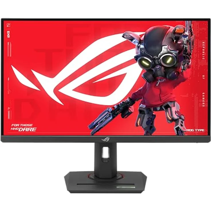 ASUS ROG Strix XG27ACMG - 27 Zoll WQHD Gaming Monitor - 270 Hz, 1ms GtG, FreeSync, AdaptiveSync, G-Sync, ELMB Sync, DisplayHDR 400 - Fast-IPS Panel, 16:9, 2560x1440, DP 1.4, HDMI, 15W USB-C, ergon - Schwarz – Bild 1
