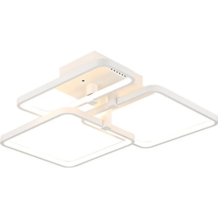 TonHan GmbH LED Deckenleuchte XW007~3 mit Fernbedienung Lichtfarbe/Helligkeit einstellbar A+