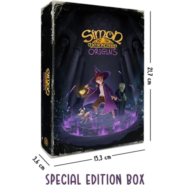 ININ Simon the Sorcerer Origins Special Edition LIMITED, Nintendo Switch, handgezeichneter Grafikstil, Retro-Box mit Artbook und Original-Soundtrack – Bild 3