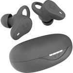 Fresh 'n Rebel Twins Move, kabellose In-Ear Bluetooth Sport Kopfhörer, Spritzwassergeschützt, Dual Master, Mit Mikrofon und klickbarer Taste und Lautstärkeregler, 30 Stunden Spielzeit (Storm Grey)