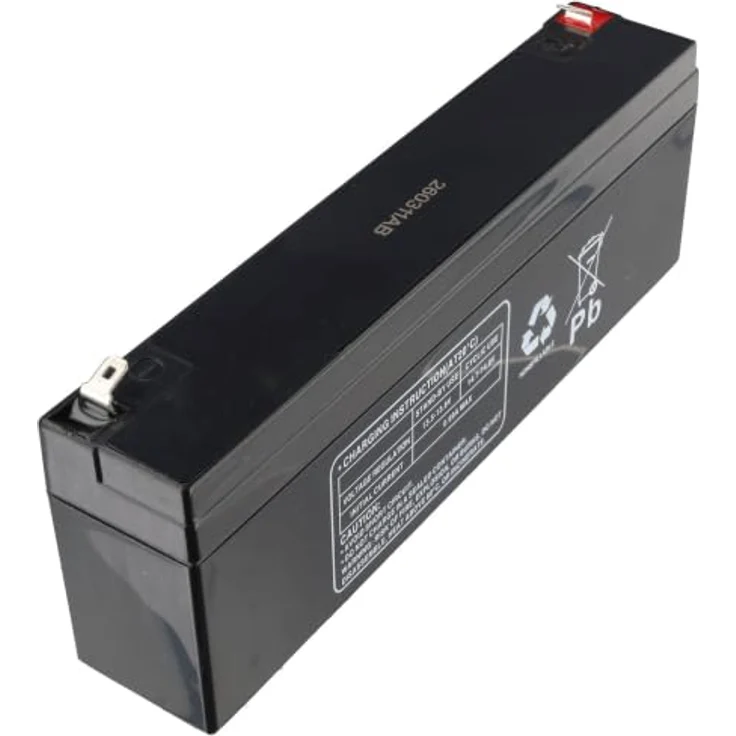 Multipower MP2.3-12 Blei Akku, 4,8mm Faston Stecker, früher Multipower MP2,2-12 – Bild 2