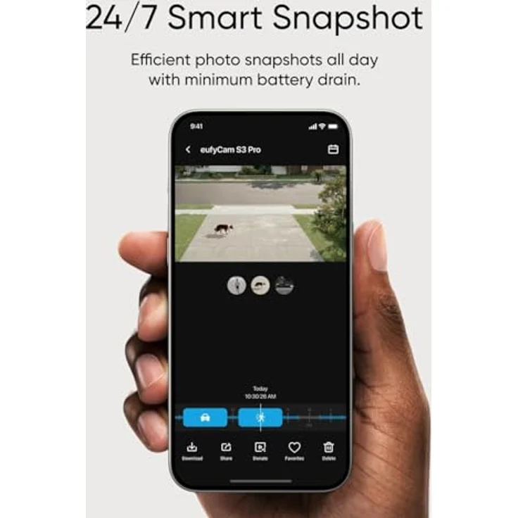eufy eufyCam S3 Pro Add-on Außenkamera, Farbe:Weiß - 4K Video-Qualität, Radargestützte Bewegungserkennung bis 12 Meter, Wetterfest nach IP67 – Bild 7
