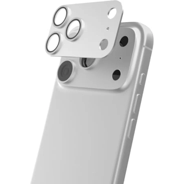 Hama Cam Protect Pro, Kameraschutzglas für Apple iPhone 18 Pro, Silber – Bild 3
