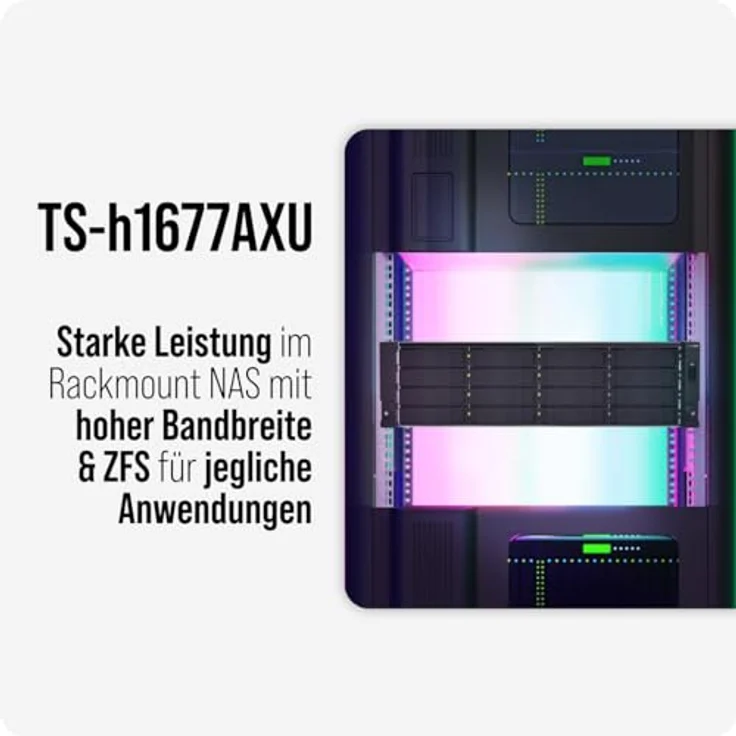 QNAP TS-473A-SW5T 4 BAY 2.2 GHZ, NAS – Bild 2