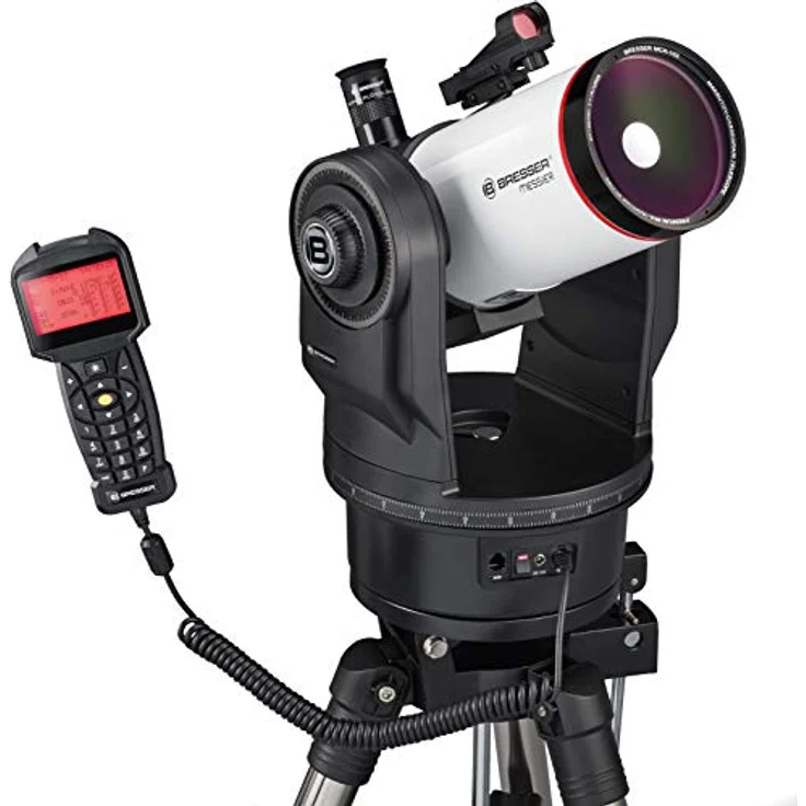 Bresser Teleskop Messier MCX-102 mit 1470mm Brennweite und GoTo Teleskop EQ/AZ mit wahlweise äquatorialer oder azimutaler Montierung inklusive Stativ – Bild 4