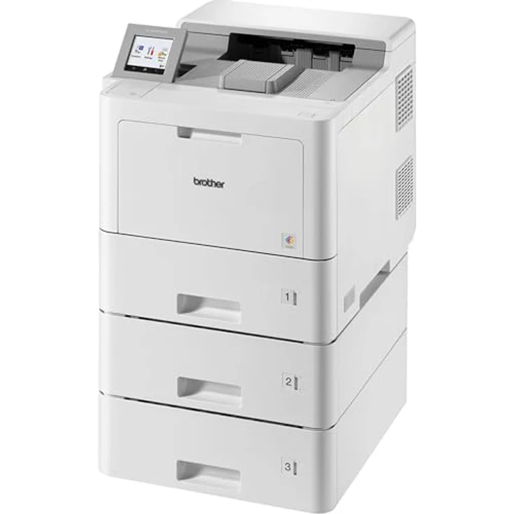 Brother HL-L9470CDNTT Farb-Laserdrucker grau, Duplex-Druck, Drahtlose Schnittstellen, Mobile Print-Funktion – Bild 4