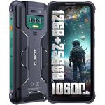 CUBOT Kingkong 8(2023) Outdoor Smartphone Android 13-10600mAh, 12GB+256GB Outdoor Handy Ohne Vertrag, 6,52 Zoll In-Cell Display, mit 5000LM LED Taschenlampe, 48MP Kamera, IP68/69K/Dual SIM/NFC/GPS