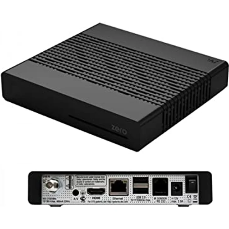 VU+ Zero Black DVB-S2 Sat Tuner Linux Satellit Receiver Full HD 12V Netzteil mit PremiumX Mini WiFi WLAN Stick bis zu 150 Mbit´s – Bild 2
