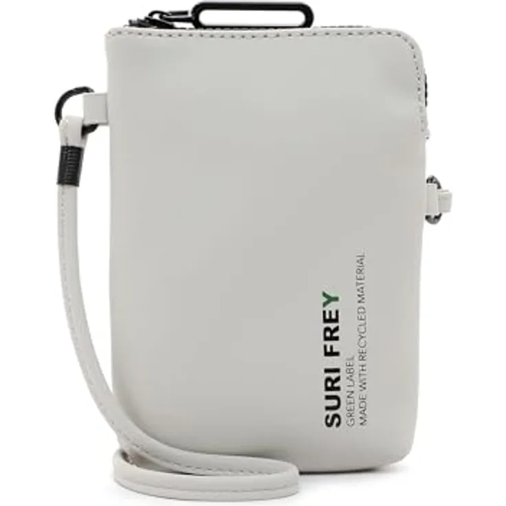 Suri Frey Jenny Handytasche, 13 cm, ecru, 100% Polyurethan, Maße: 13 cm x 2 cm x 18 cm