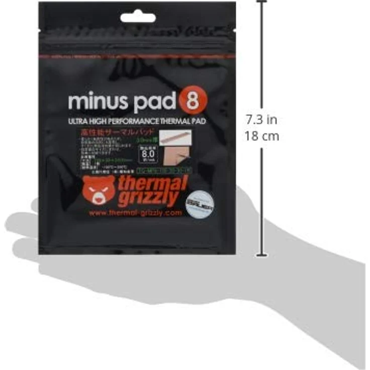 Thermal Grizzly Minus Pad 8-120 × 20 × 3, 0 mm – Bild 3