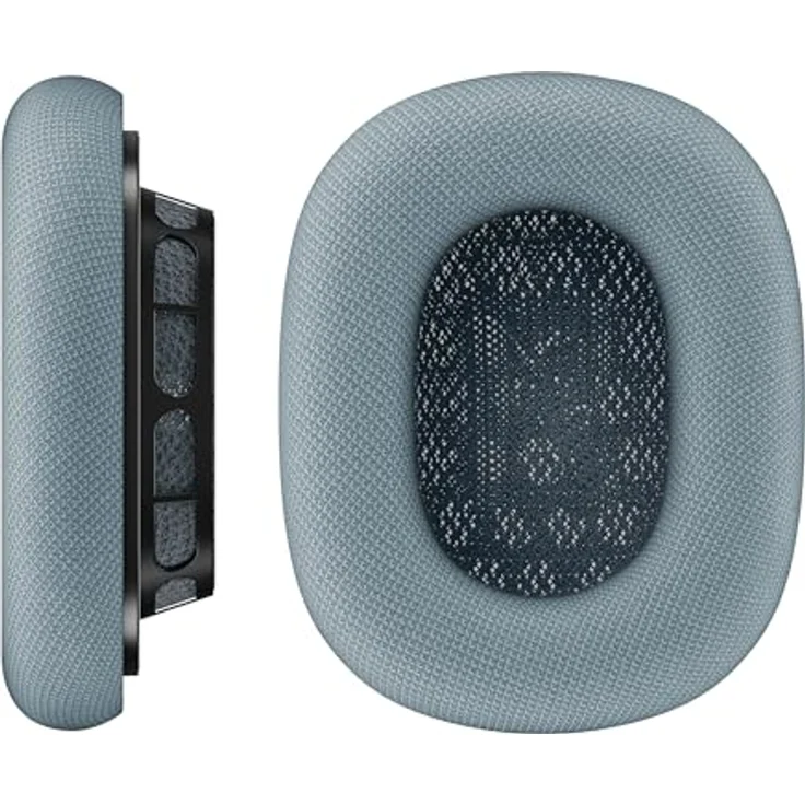 VONMÄHLEN Air Cushions, Ersatz Ohrpolster für AirPods Max, magnetische Befestigung, atmungsaktiv und schweißresistent, blau – Bild 1