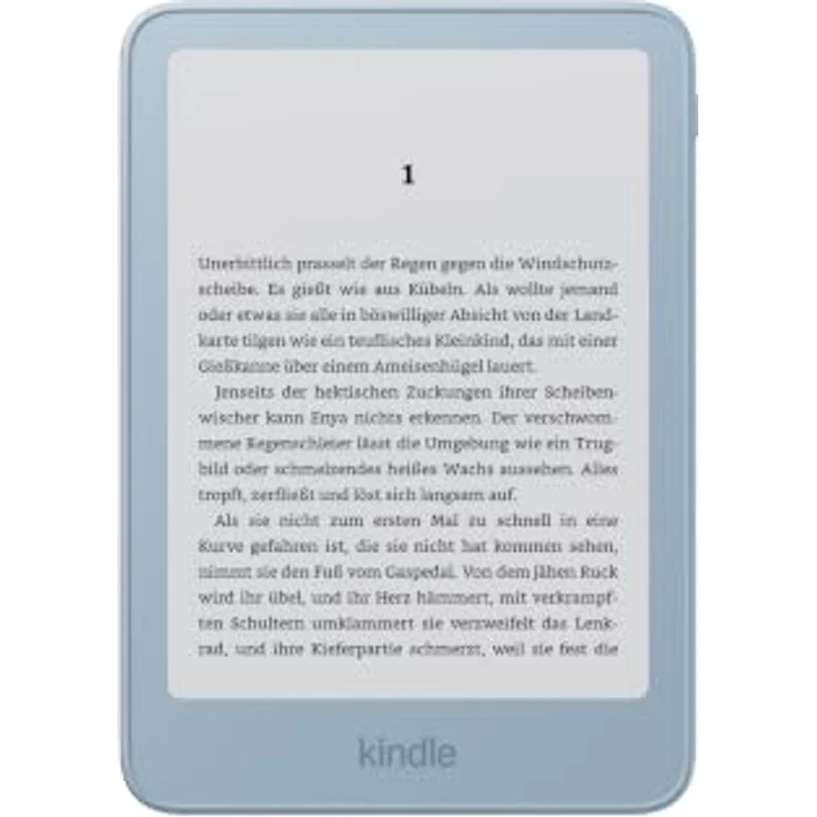 Amazon Kindle (2026), 32 GB E-Book-Reader, 6-Zoll-Display, Aluminium-Design in Alpenblau, ohne Werbung – Bild 1
