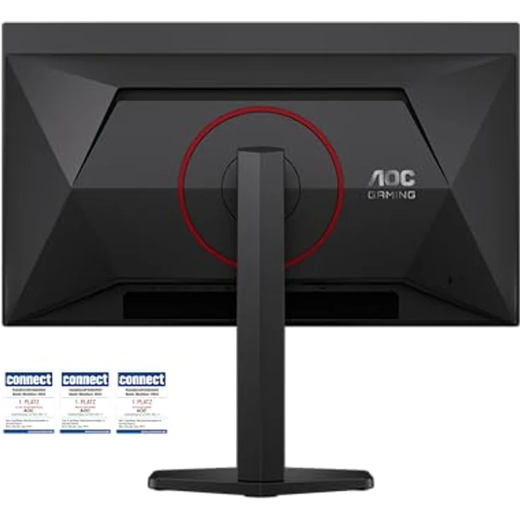 AOC Q27G4SDR 26.5 Zoll WQHD USB Hub Monitor, 360Hz QD-OLED, 0.03ms GtG, HDR400 TrueBlack, G-Sync Compatible, Höhenverstellung, Schwarz – Bild 4