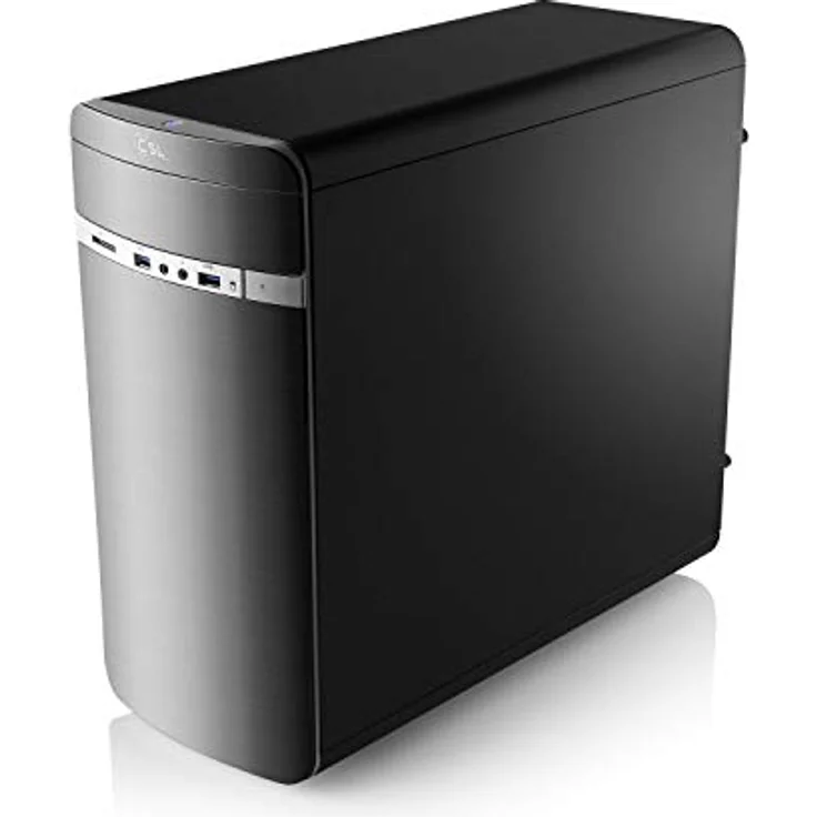 Boost Boxx Office PC mit Windows 11 Home, AMD Ryzen 5 8600G 6X 4300 MHz, 1000 GB M.2 SSD, 16 GB DDR5-RAM, AMD Radeon 760M, MSI Mainboard, USB 3.2, M11060H - Schwarz – Bild 5