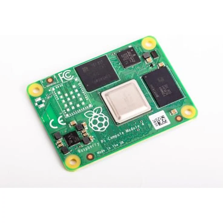 Raspberry Pi Compute Module 4, 1GB RAM, 32GB eMMC Flash, Quadcore-Prozessor, 4K Videoausgabe, ohne WLAN und Bluetooth – Bild 2