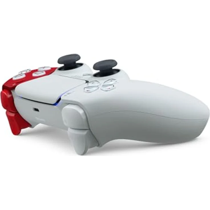 Playstation DualSense® Wireless-Controller – God of War™ 20th Anniversary Limited Edition, aschgrau mit scharlachrotem Kratos-Motiv, USB und Bluetooth Verbindung – Bild 4