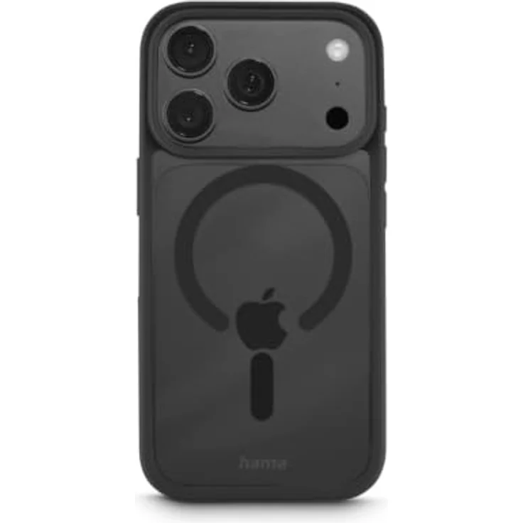 Hama 232466 Frame Protect Cover für Apple iPhone 17 Pro Max / 18 Pro Max, magnetisch, Schwarz und Transparent – Bild 1
