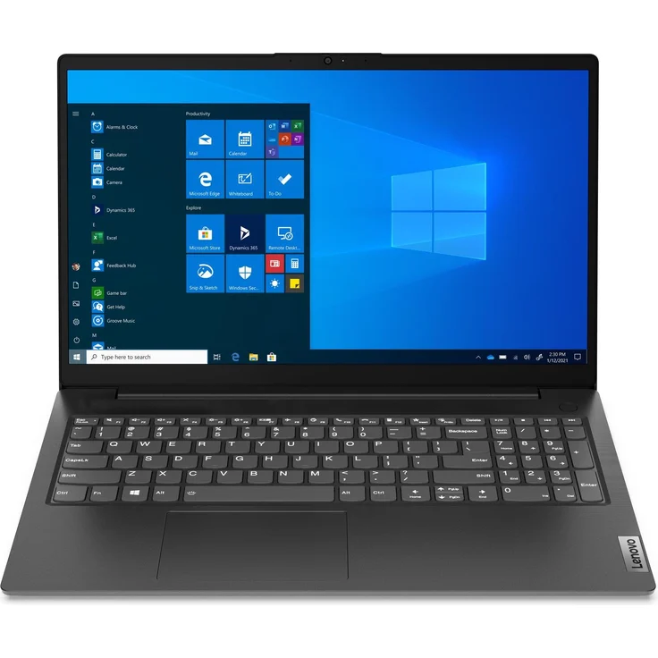 Lenovo V15 G2 IJL, 15.6" Notebook mit Intel Celeron N4500, 256 GB SSD, Schwarz – Bild 1